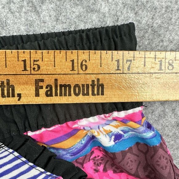 VTG Op Ocean Pacific Shorts Women XL 15-17 Hot Pants Tropical Beach Surf 90s Y2K - Picture 5 of 9